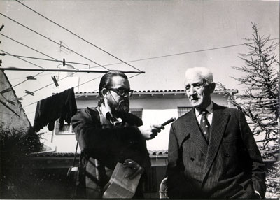 Entrevista con Arturo U. Illia. En su casa de Vicente López, Prov.Bs.As, 1972